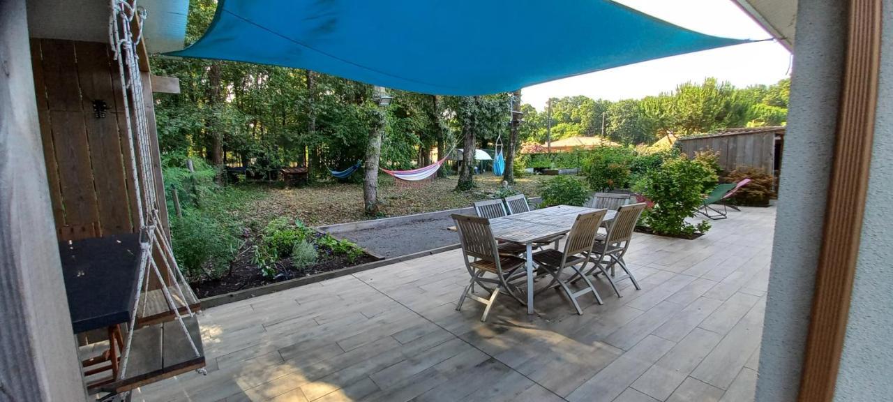 Chambre Chez L'Habitant Avec Spa Et Petit-Dejeuner En Lisiere De Foret Le Teich Exteriör bild